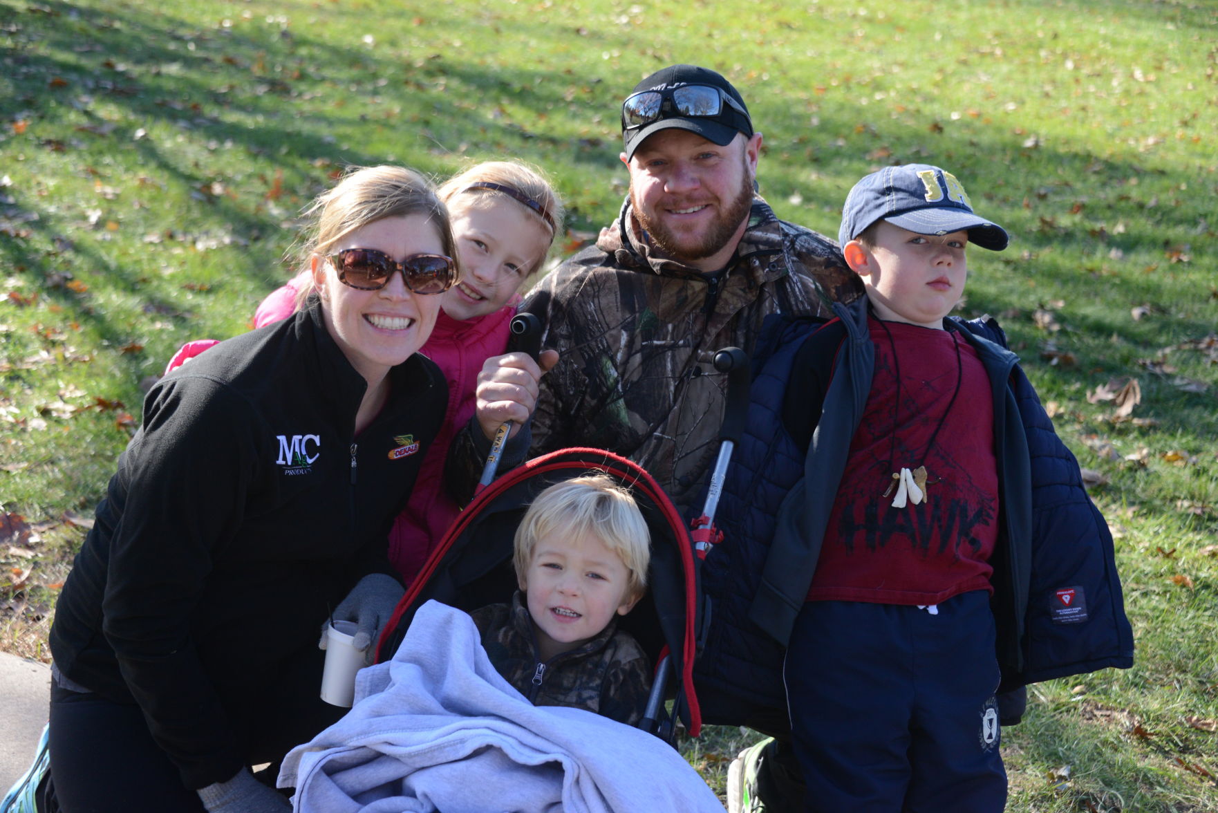 Jessie, Nilan, Rush, Tate and Kate Olson